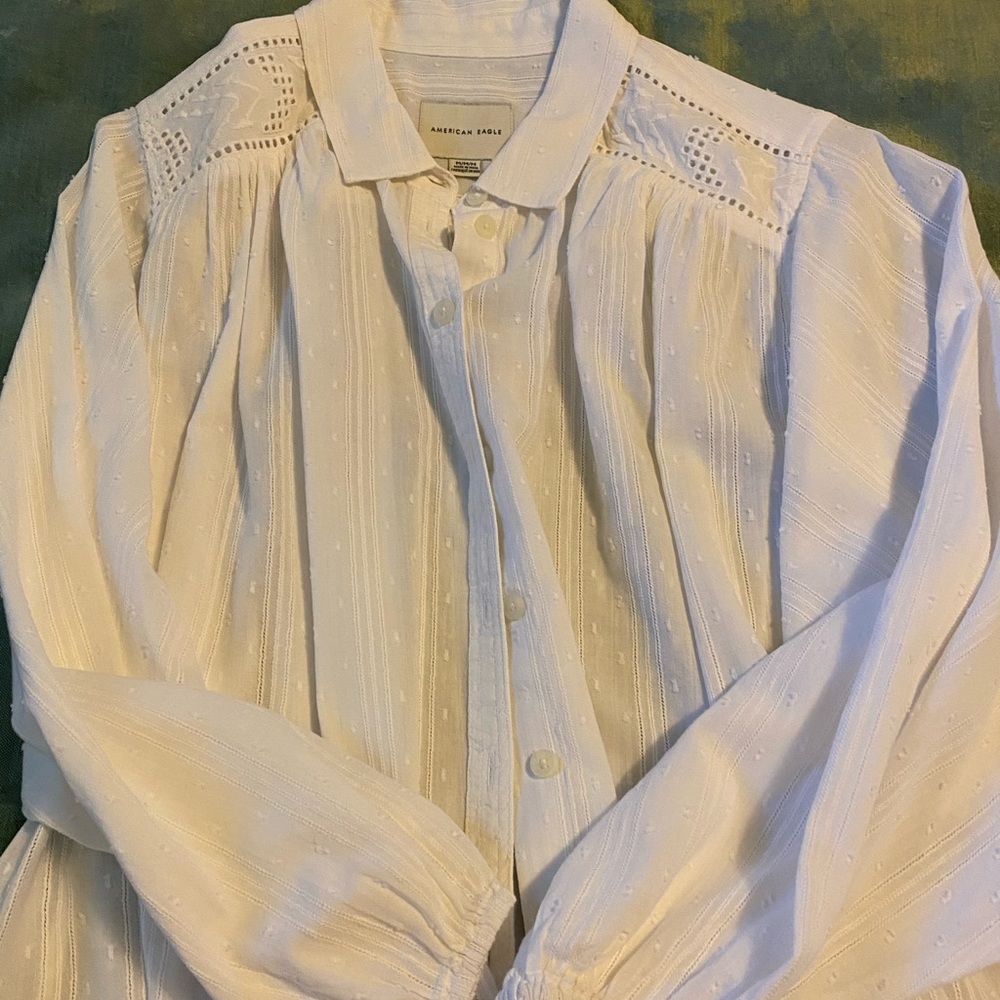 AE button up